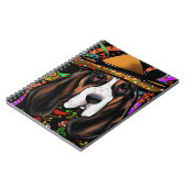 BASSET HOUND NOTIZBLOCK (Linke Seite)