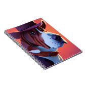 Basset Hound Notizblock (Rechte Seite)