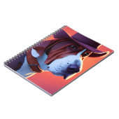 Basset Hound Notizblock (Linke Seite)