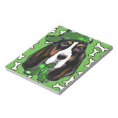 Basset Hound Notizblock (Rotiert)