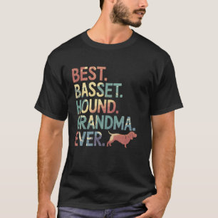 Basset Hound Oma Hunde Liebhaber Geschenk Lustige  T-Shirt