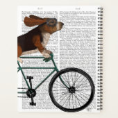 Basset Hound on Bicycle Planer (Rückseite)
