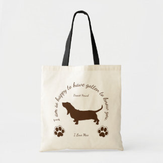 Basset Hound Original Tasche für Sie und Ihren Hun