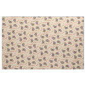 Basset Hound Pirate Fabric Stoff (Fat Quarter (45,7 x 55,9 cm))