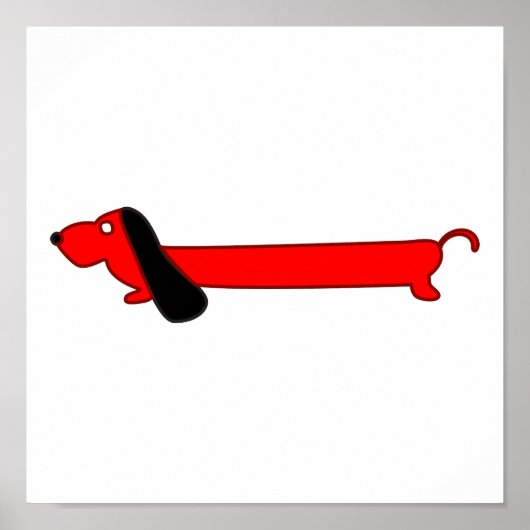 BASSET HOUND POSTER (Vorne)