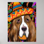 BASSET HOUND POSTER (Vorne)