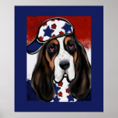 Basset Hound Poster (Vorne)