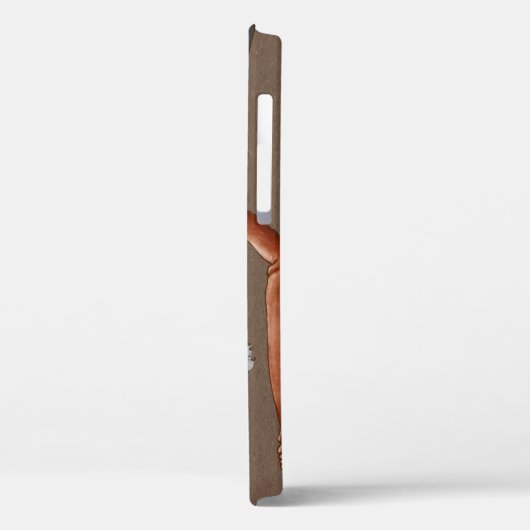 Basset Hound Pumpkin Harvest Pattern Case-Mate iPhone Hülle (Rückseite / Links)