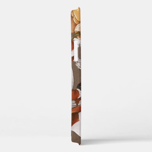 Basset Hound Pumpkin Harvest Pattern Case-Mate iPhone Hülle (Rückseite / Rechts)