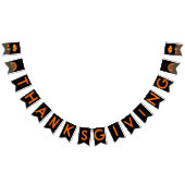 Basset Hound Pumpkin Hat Wimpelkette (Alle)