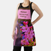 Basset Hound Puppy-Blume Personalisiert Schürze (InSitu)