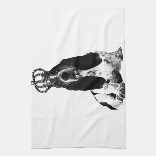 Basset Hound Puppy Französisch Küchentuch (Vertikal)