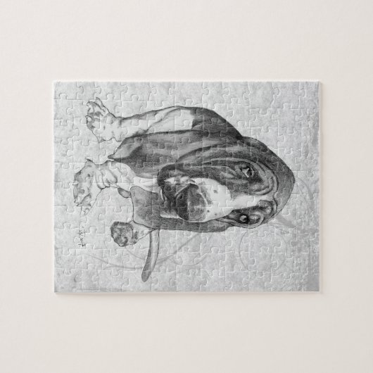Basset Hound Puzzle (Horizontal)