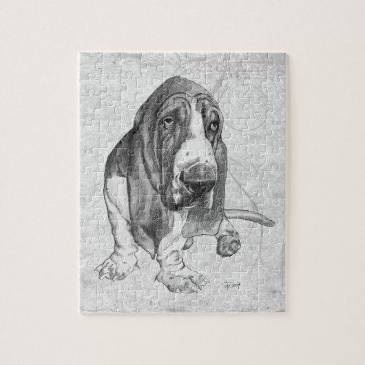 Basset Hound Puzzle (Vertikal)