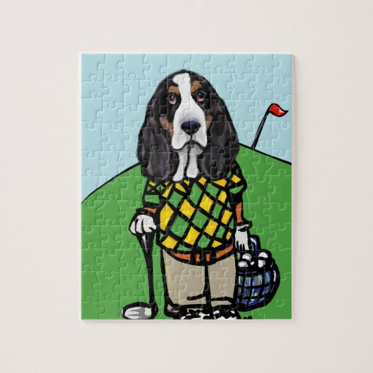 BASSET HOUND PUZZLE (Vertikal)