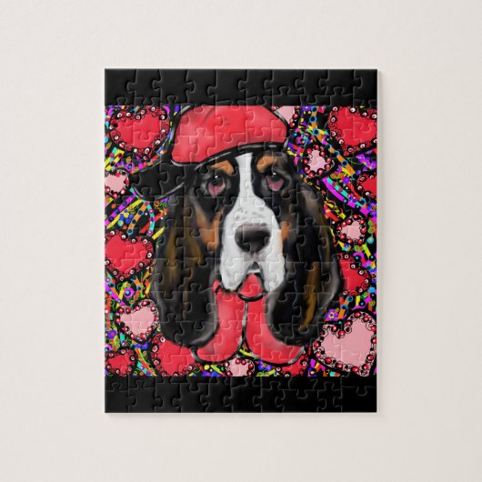 Basset Hound Puzzle (Vertikal)