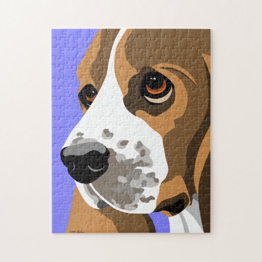 Basset Hound Puzzle (Vertikal)