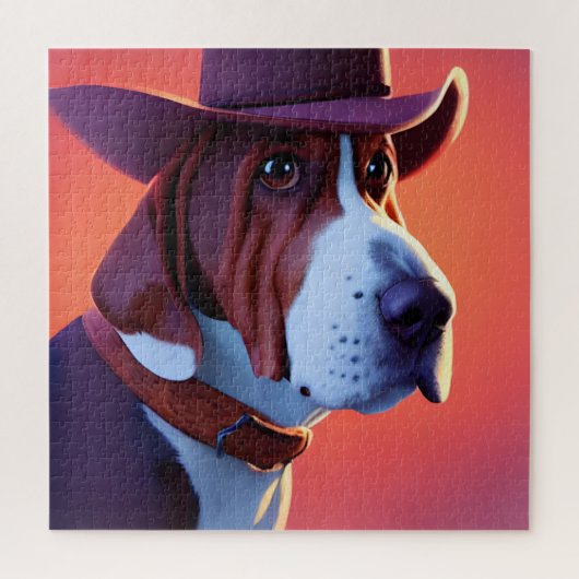 Basset Hound Puzzle (Vertikal)