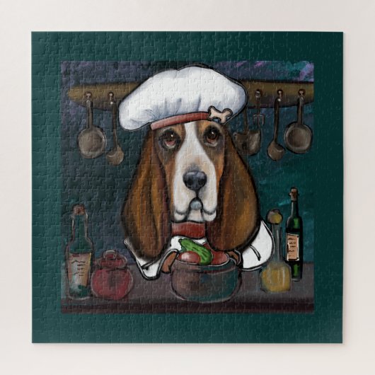 BASSET HOUND PUZZLE (Vertikal)