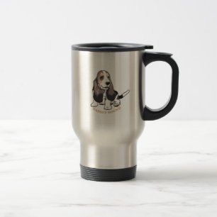 Basset Hound Reisebecher