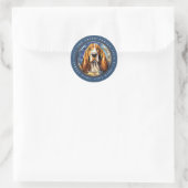 Basset Hound Round Stickers (Tasche)