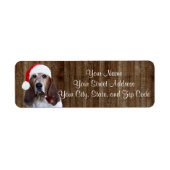 Basset Hound Santa (Vorne)