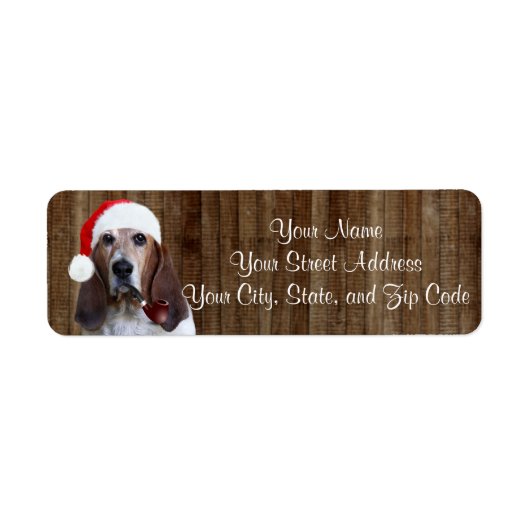 Basset Hound Santa (Vorne)
