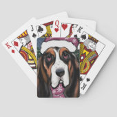 BASSET HOUND SPIELKARTEN (Rückseite)