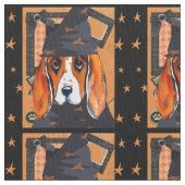 Basset Hound Stoff (Nahaufnahme)