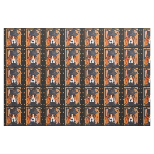 Basset Hound Stoff (Fat Quarter (45,7 x 55,9 cm))