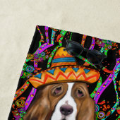 BASSET HOUND STRANDTUCH (Beispiel)