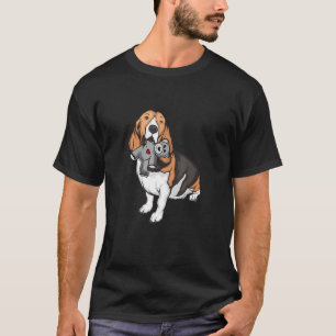 Basset Hound Stuffed Animal T-Shirt