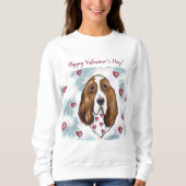 Basset Hound Sweatshirt (Vorderseite)