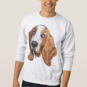 Basset Hound Sweatshirt (Vorderseite)