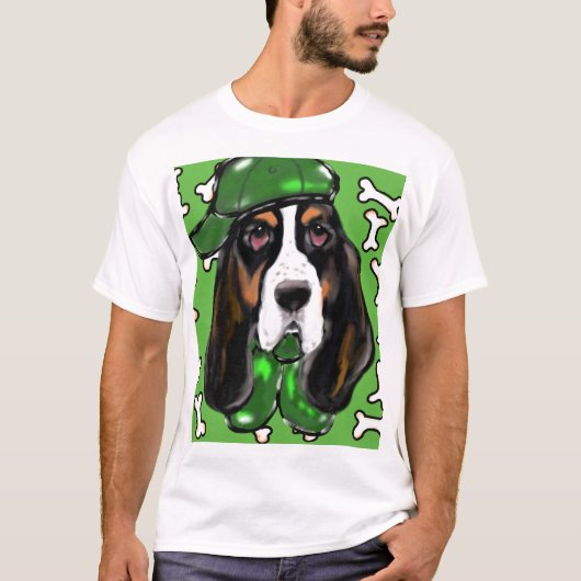 Basset Hound T-Shirt (Vorderseite)