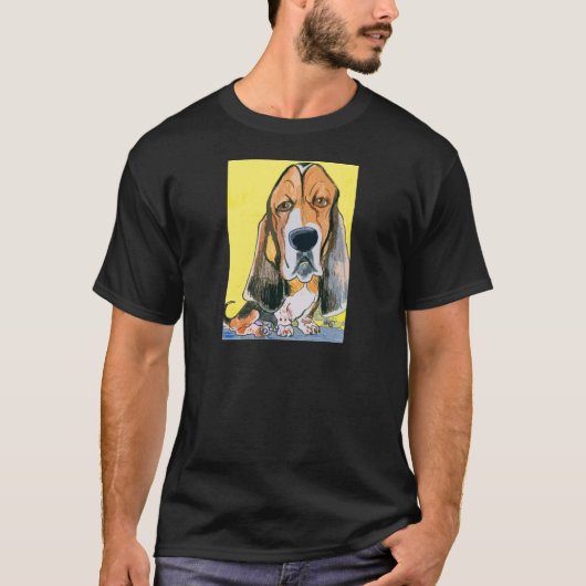 Basset Hound T-Shirt (Vorderseite)