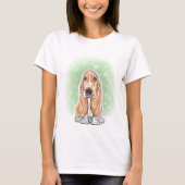 Basset Hound T-Shirt (Vorderseite)