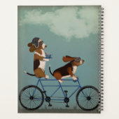 Basset Hound Tandem Planer (Rückseite)