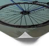 Basset Hound Tandem Poster (Ecke)