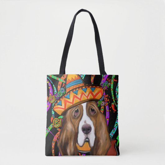 BASSET HOUND TASCHE (Vorderseite)