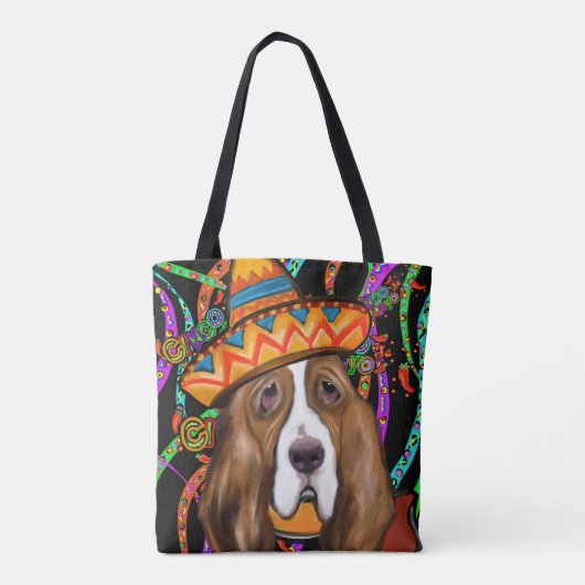 BASSET HOUND TASCHE (Rückseite)