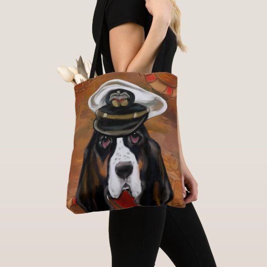 BASSET HOUND TASCHE (Von Nahem)