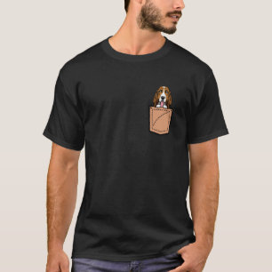 Basset Hound Taschenhund T-Shirt