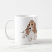 Basset Hound Tasse (Links)