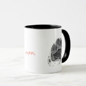 Basset hound tasse (VorderseiteRechts)