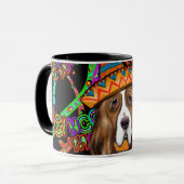 BASSET HOUND TASSE (Vorderseite Links)