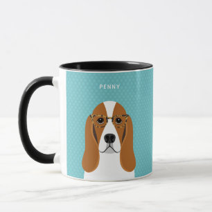 Basset-Hound-Tasse Tasse