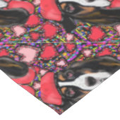 Basset Hound Tischdecke (Schrägansicht)