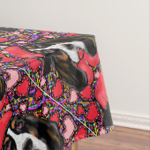 Basset Hound Tischdecke (Beispiel)