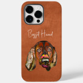 Basset Hound Ugly Face Case-Mate iPhone Fall Hülle (Rückseite)